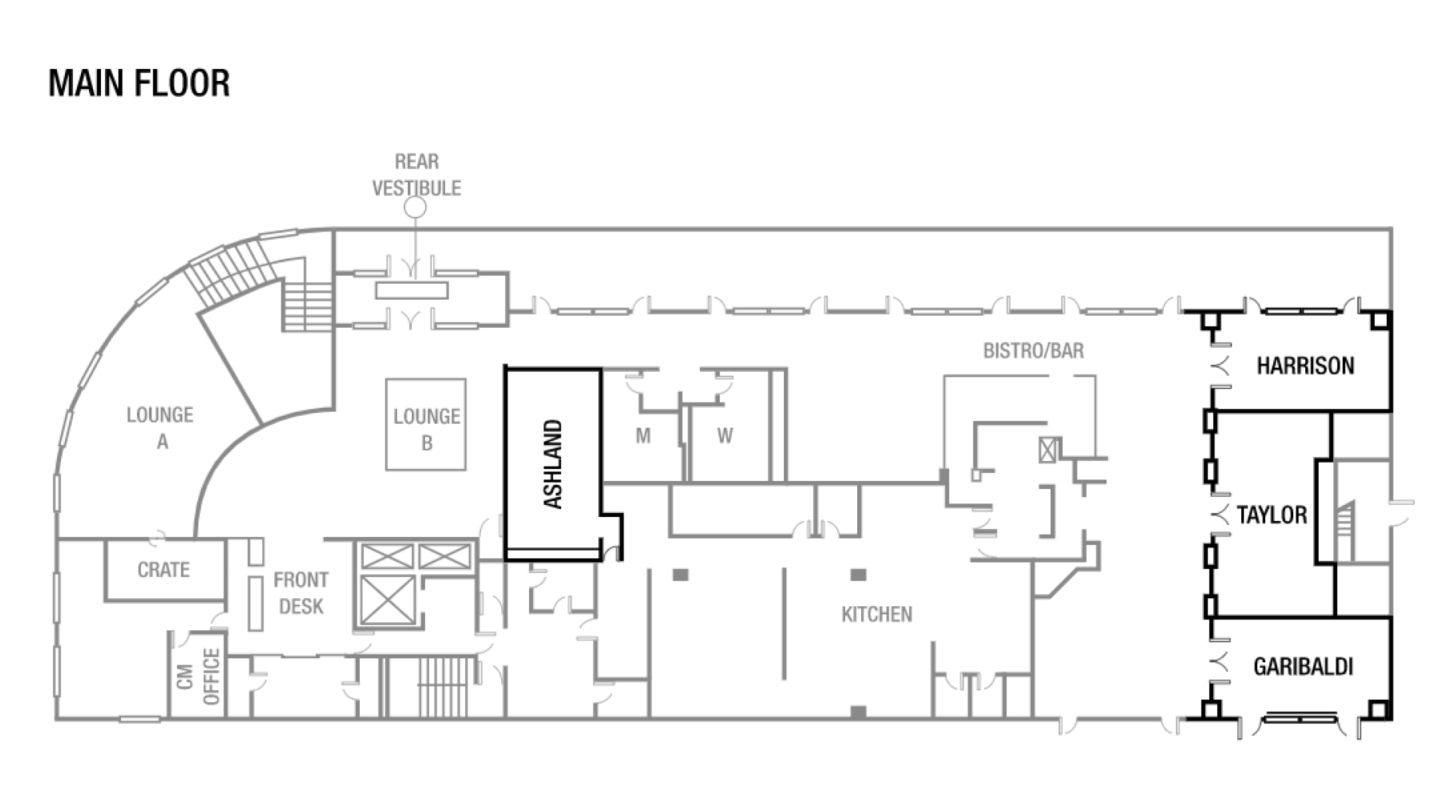 Lobby Level Floorplan