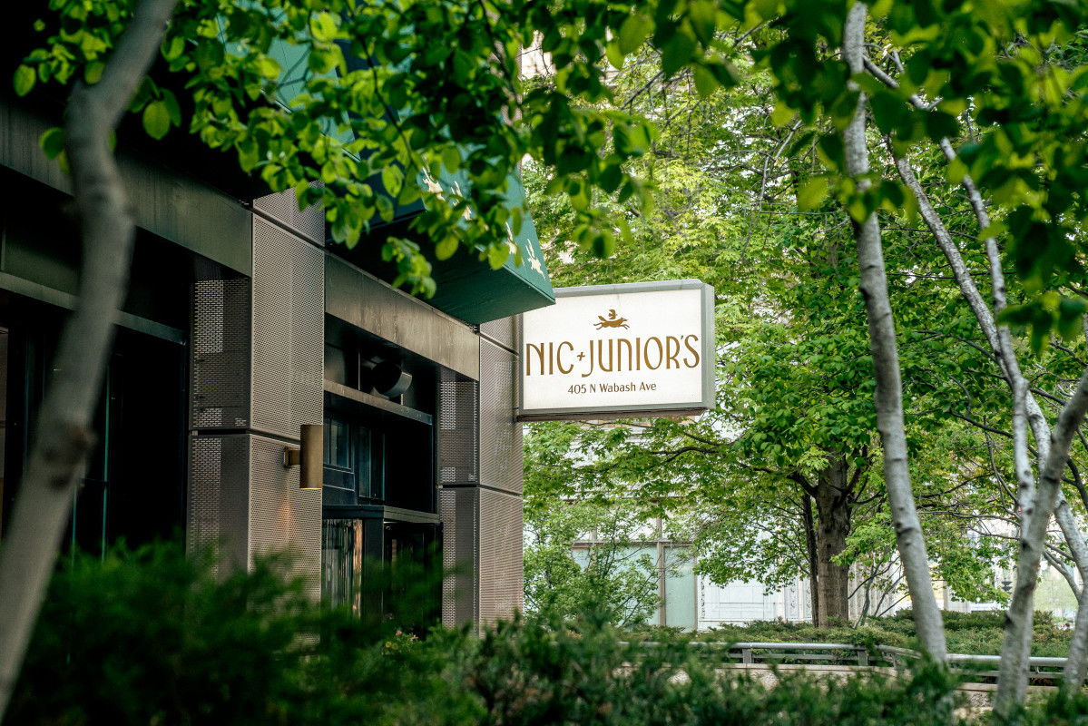 Nic + Junior's Entrance