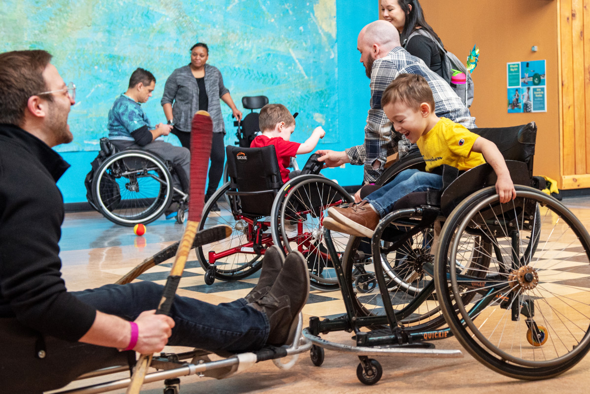 Adaptive Sports at Chicago Children's Museum