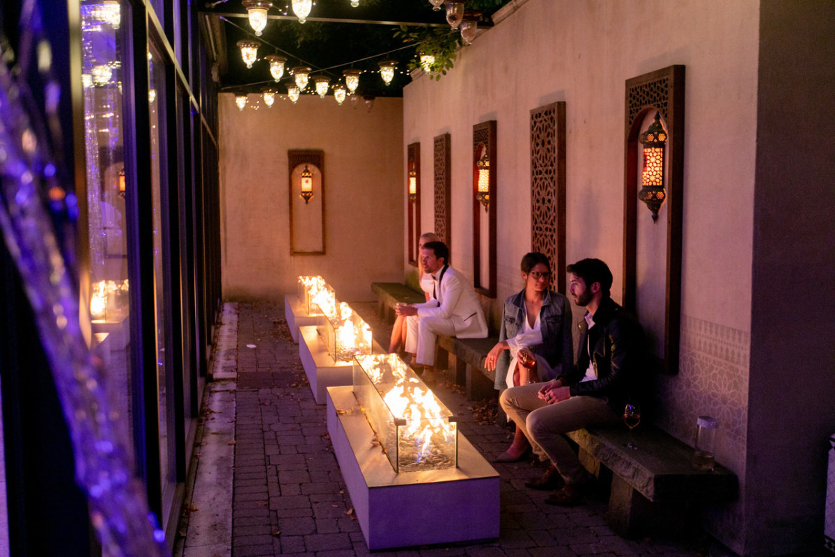 La Pergola Firepits (Photo Credit - Phillipvn Weddings)