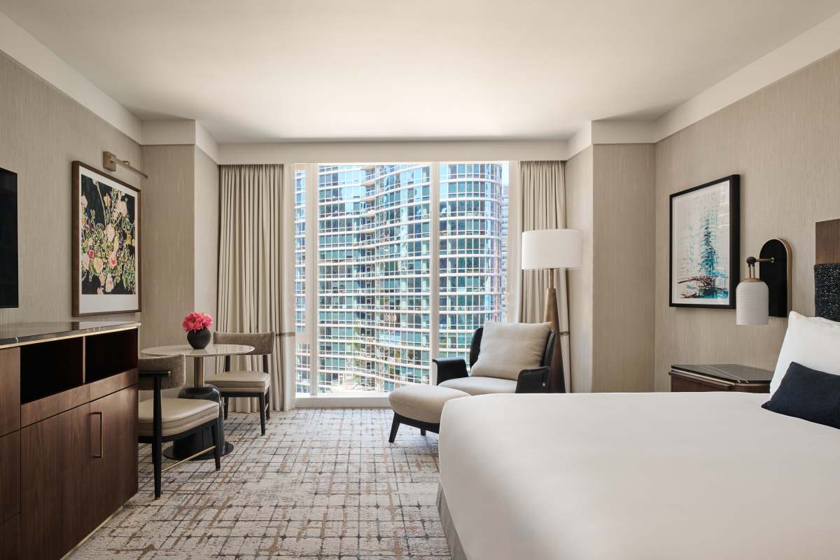 Loews Chicago Hotel Premium King Room- City View