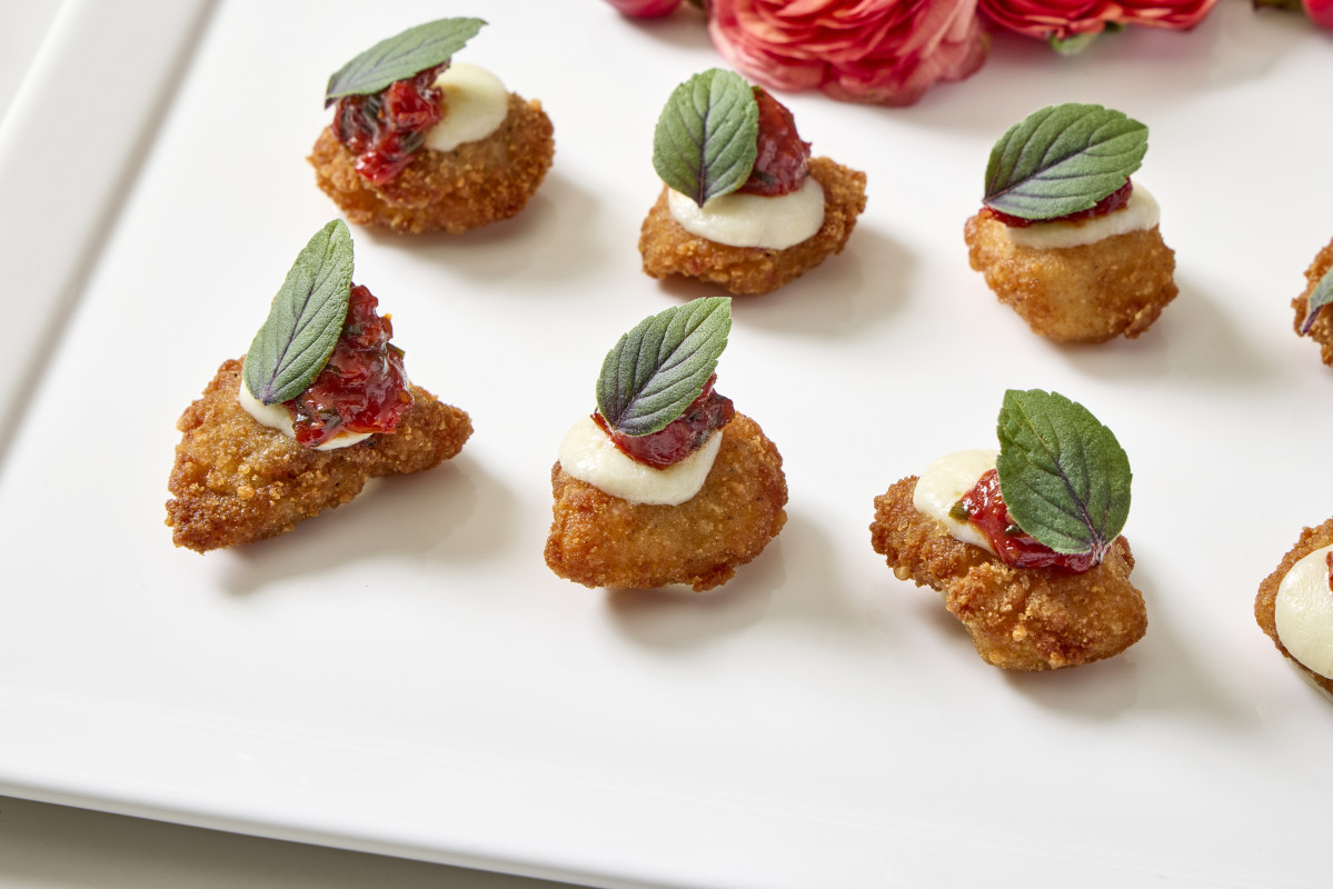 Chicken Parmesan Hors d'oeuvres