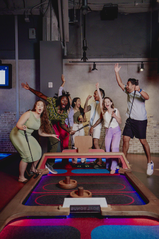 Puttshack - Group Hole in One