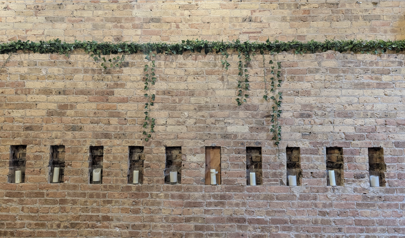 Candle wall