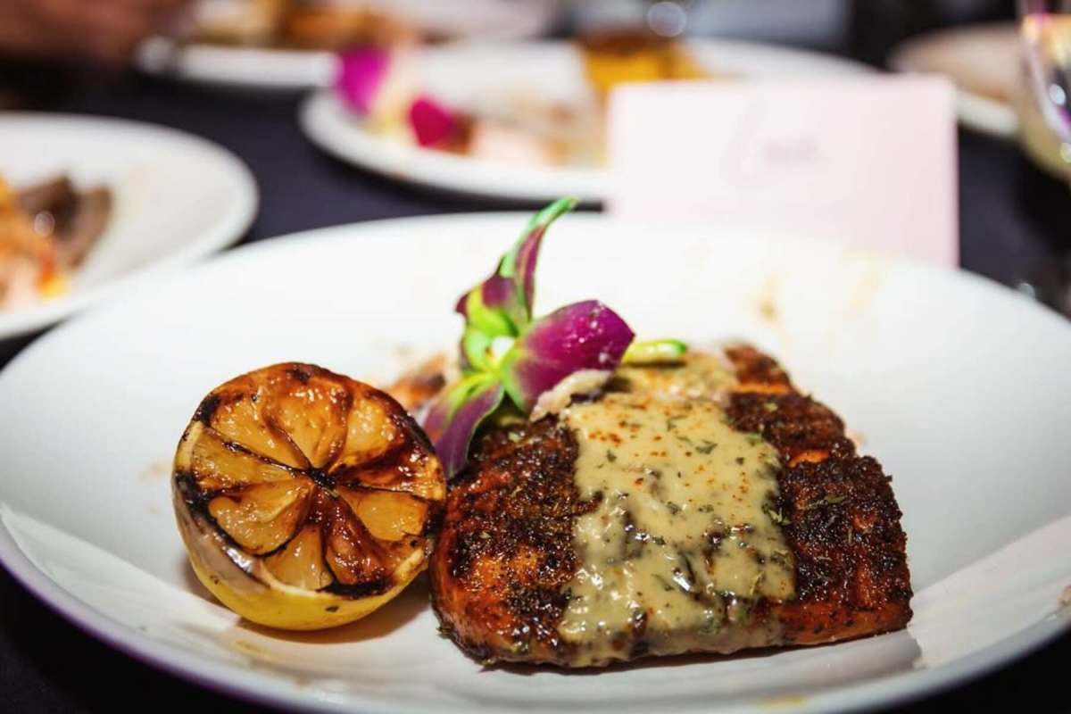 Grilled Faroe Island Salmon