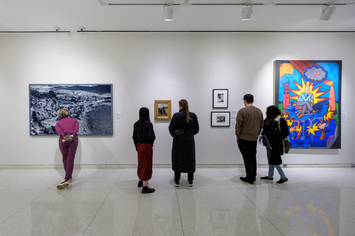 Installation view, "Smart to the Core: Wise to Power," 2026. Photo by Michael Tropea.