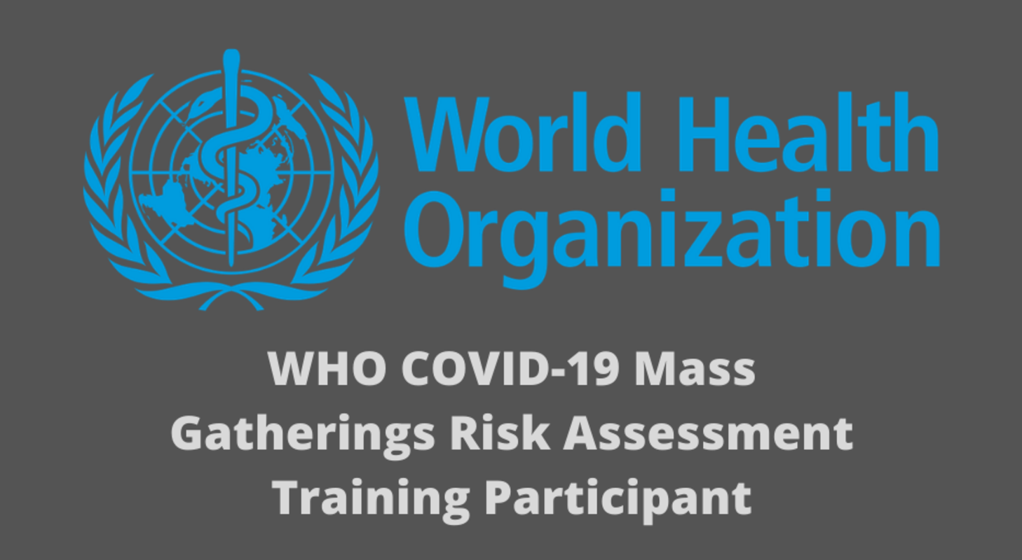 WHO covid training