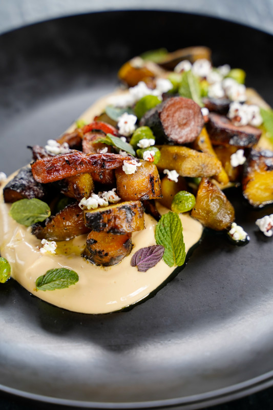 Wood Grilled Carrots