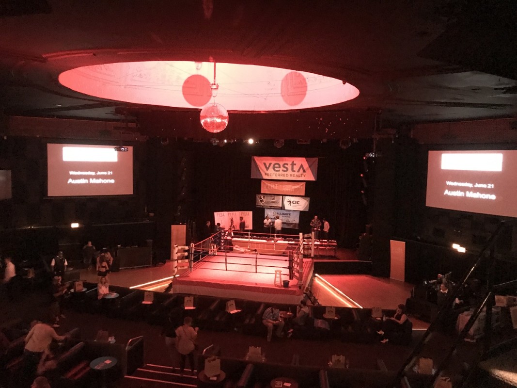 Charity boxing event