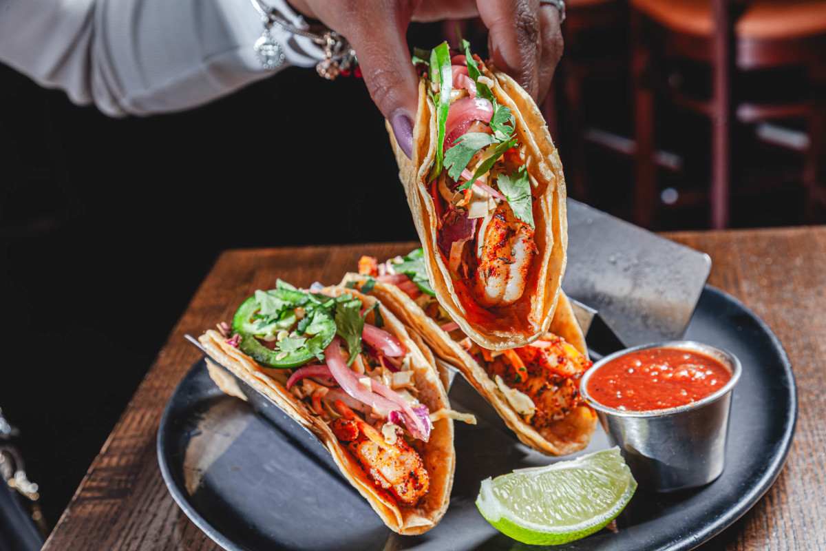 Cajun Shrimp Tacos