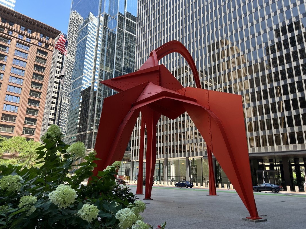 Calder's Flamingo