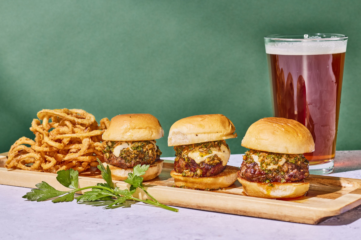 Hopsmith Chimichurri Steak Sliders