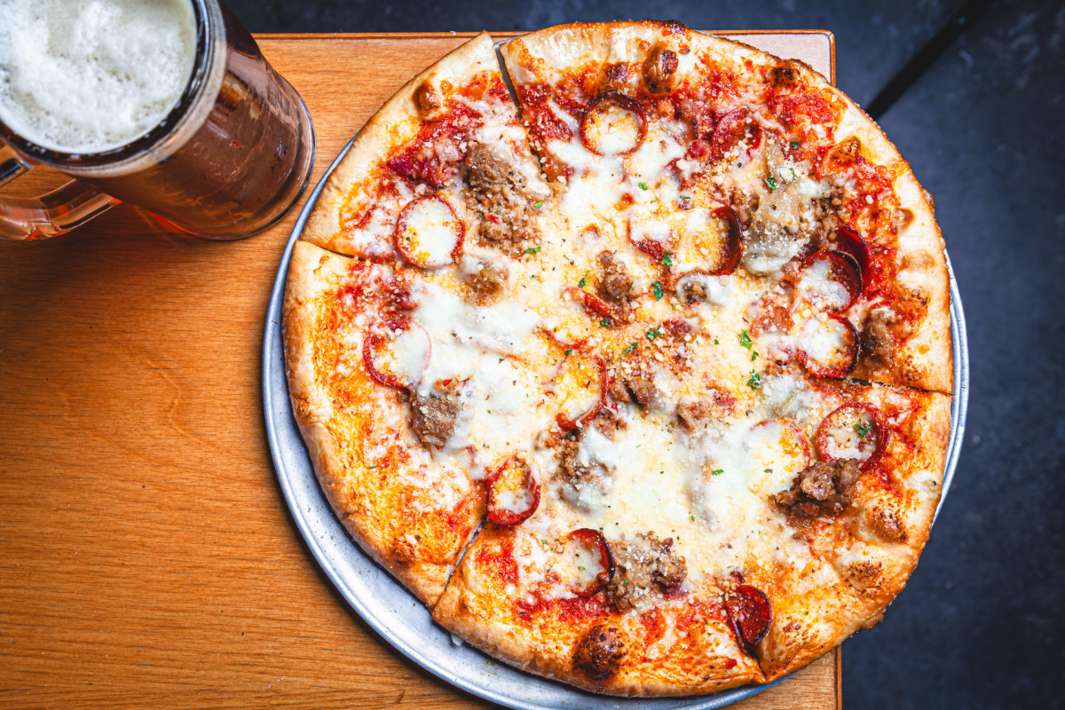 Notorious P.I.G. Specialty Pizza at Fatpour