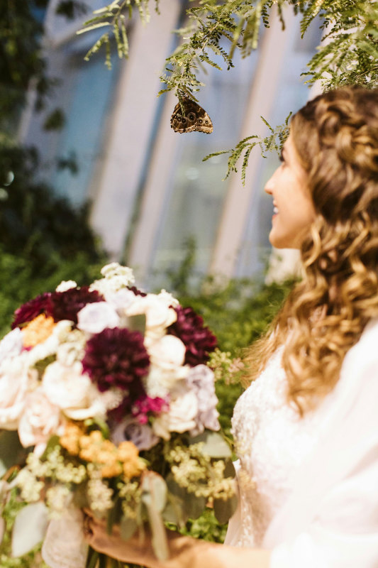 Wedding in Butterfly Haven, True Grace Photography