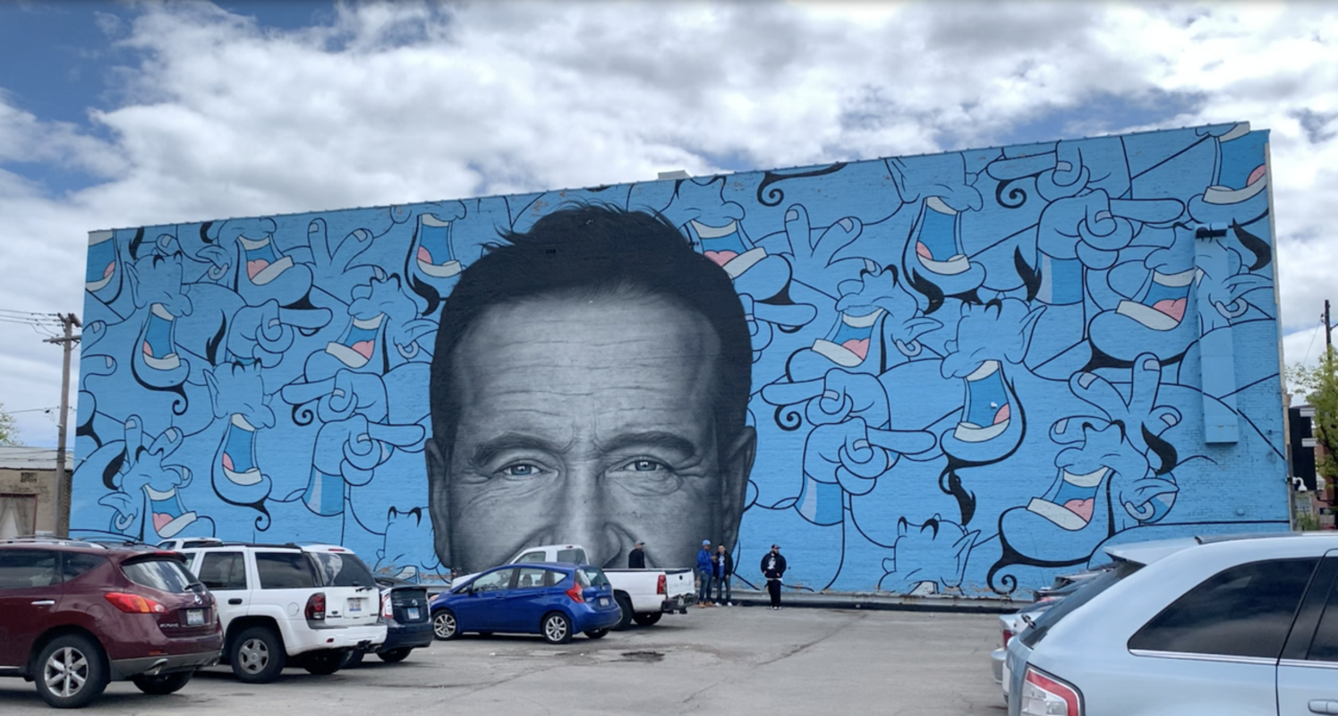 Robin Williams Mural