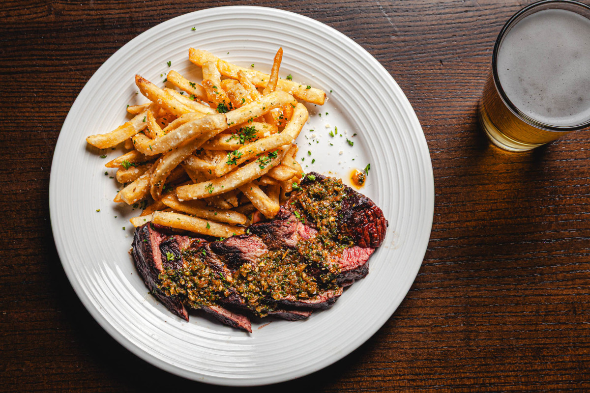 Steak & Frites AKA French Fries