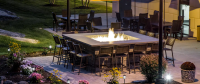 Hampton Inn firepit Table