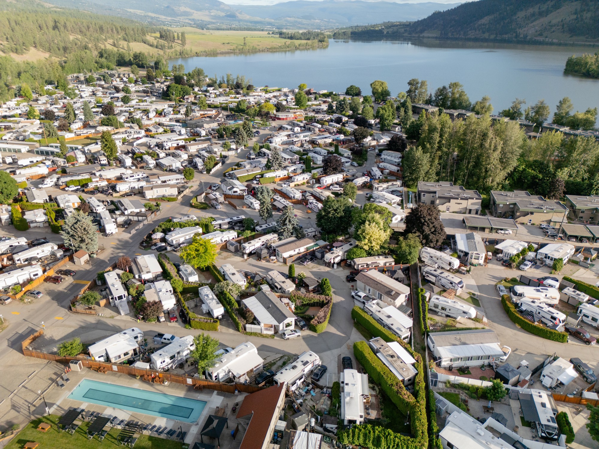 Holiday-Park-RV-Condo-Resort-Drone-view