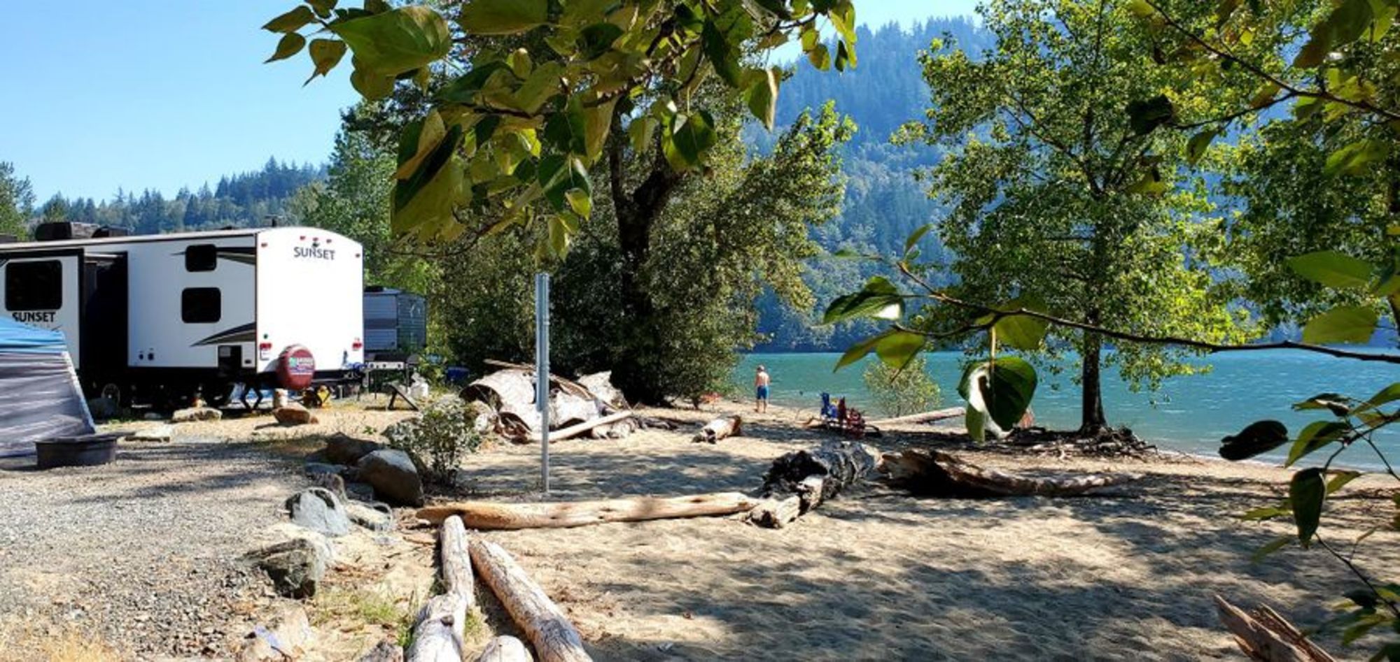 Kilby Heritage Society/Kilby Park Campground  water view