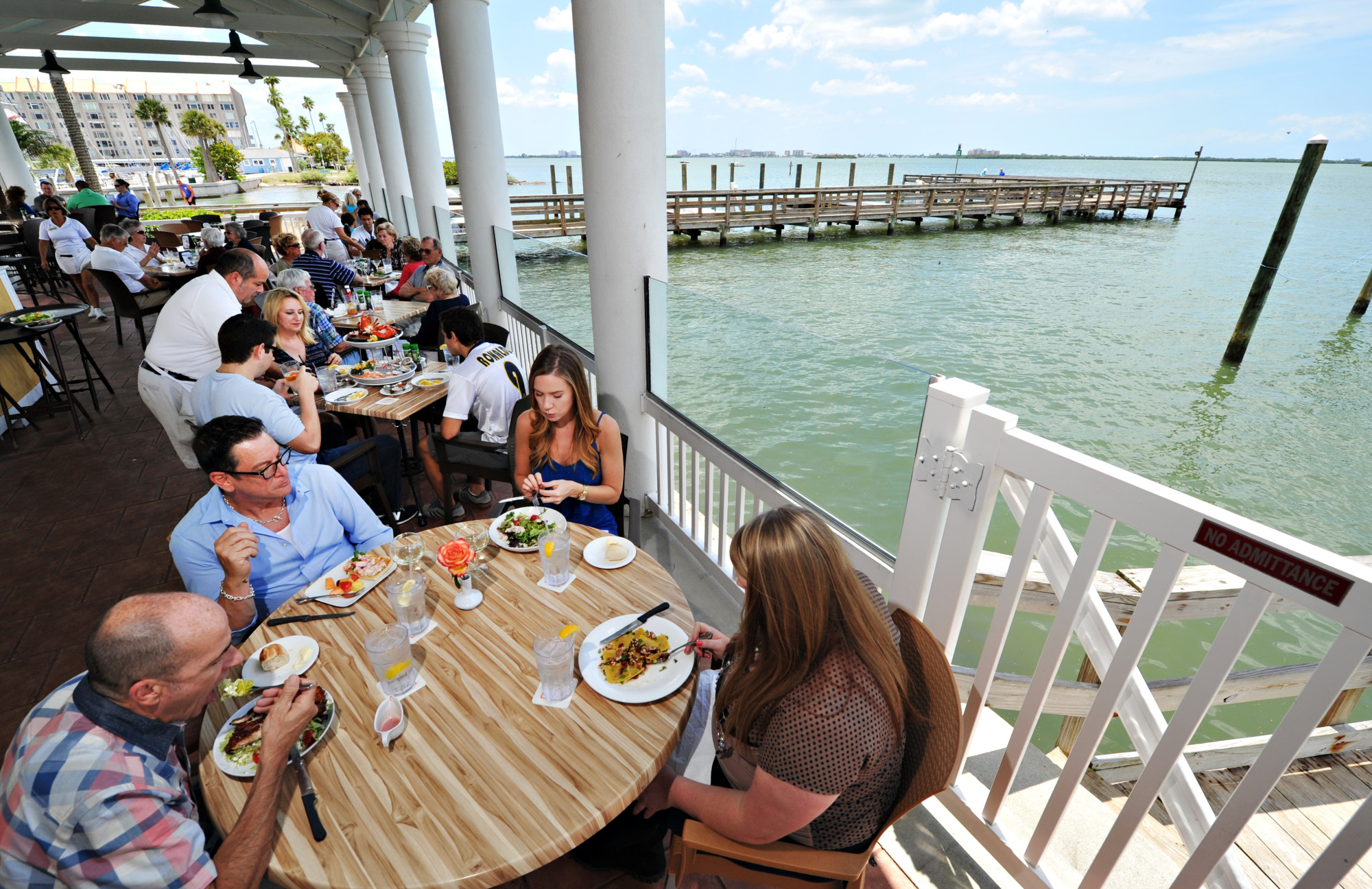 Waterfront Dining on the Terrace