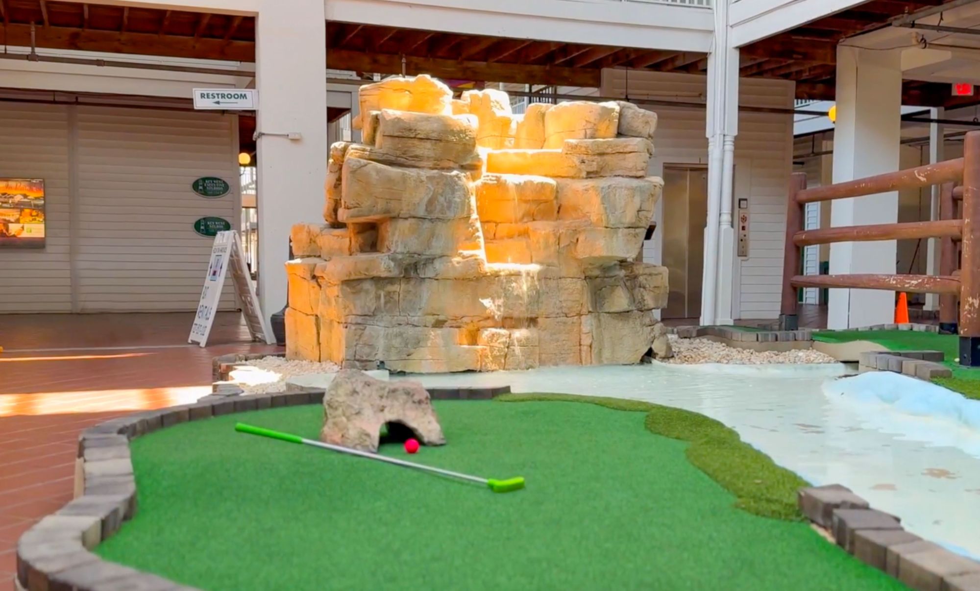 18- Hole Miniature Golf in the Courtyard
