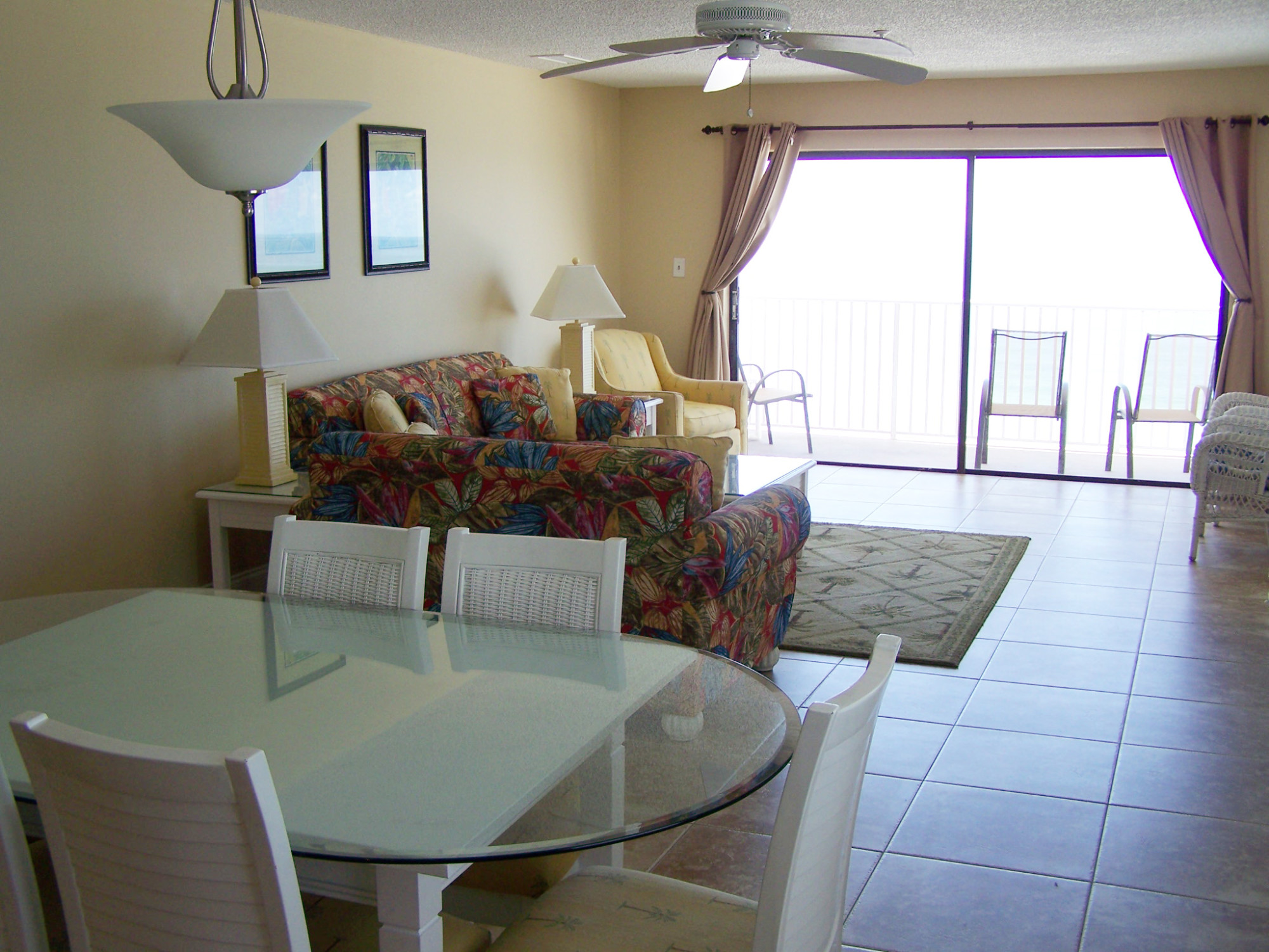 Inside condo