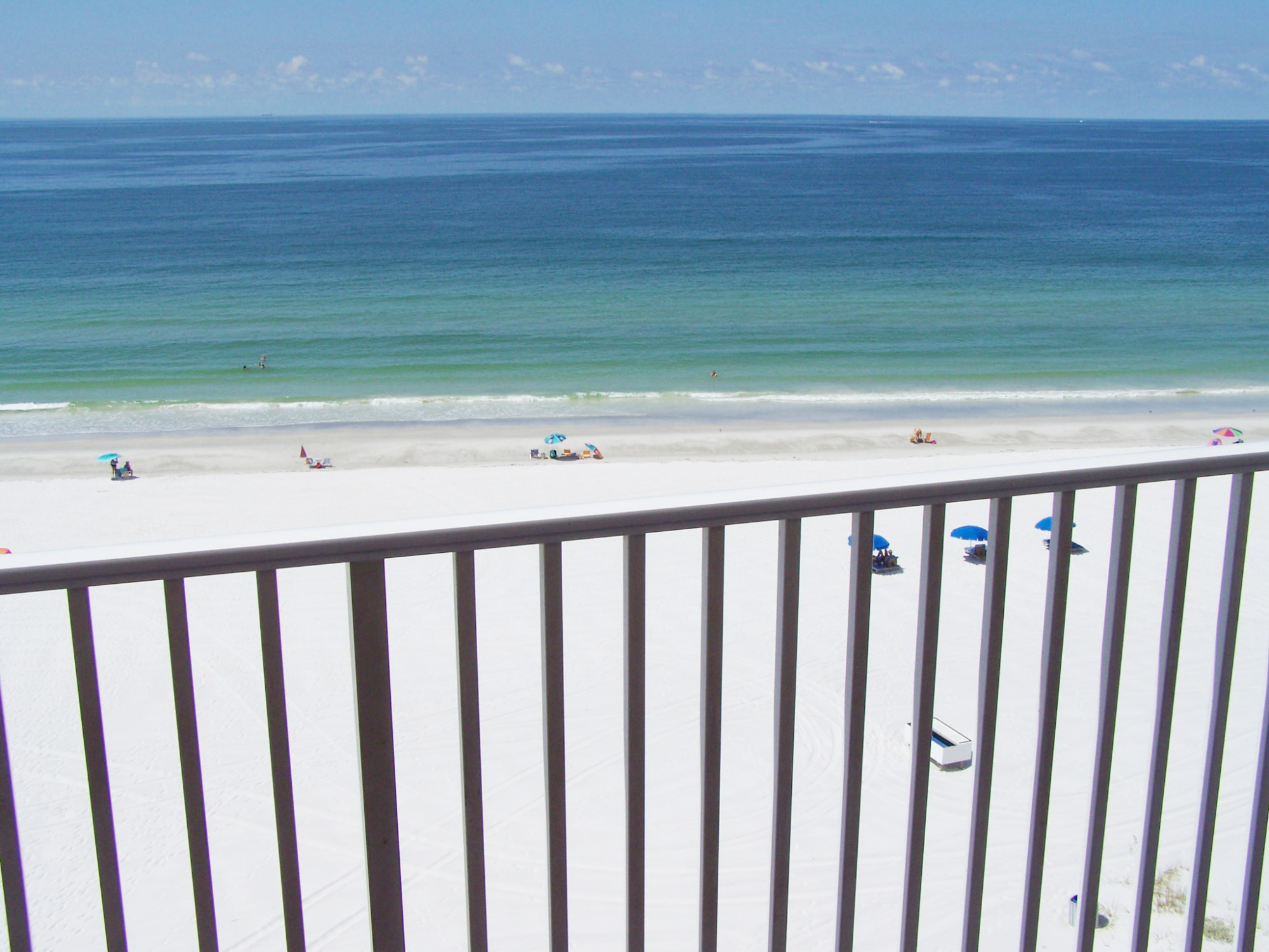 View from balcony at Sea Breeze Resort