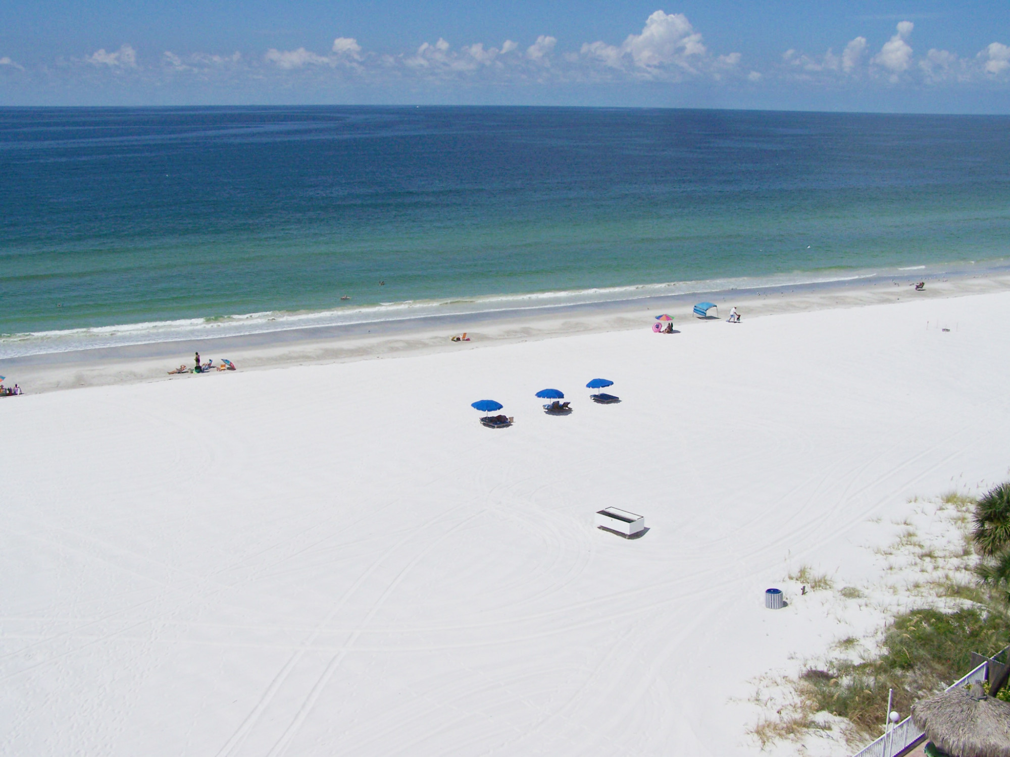 Beach at Sea Breeze Resort, Madeira Beach