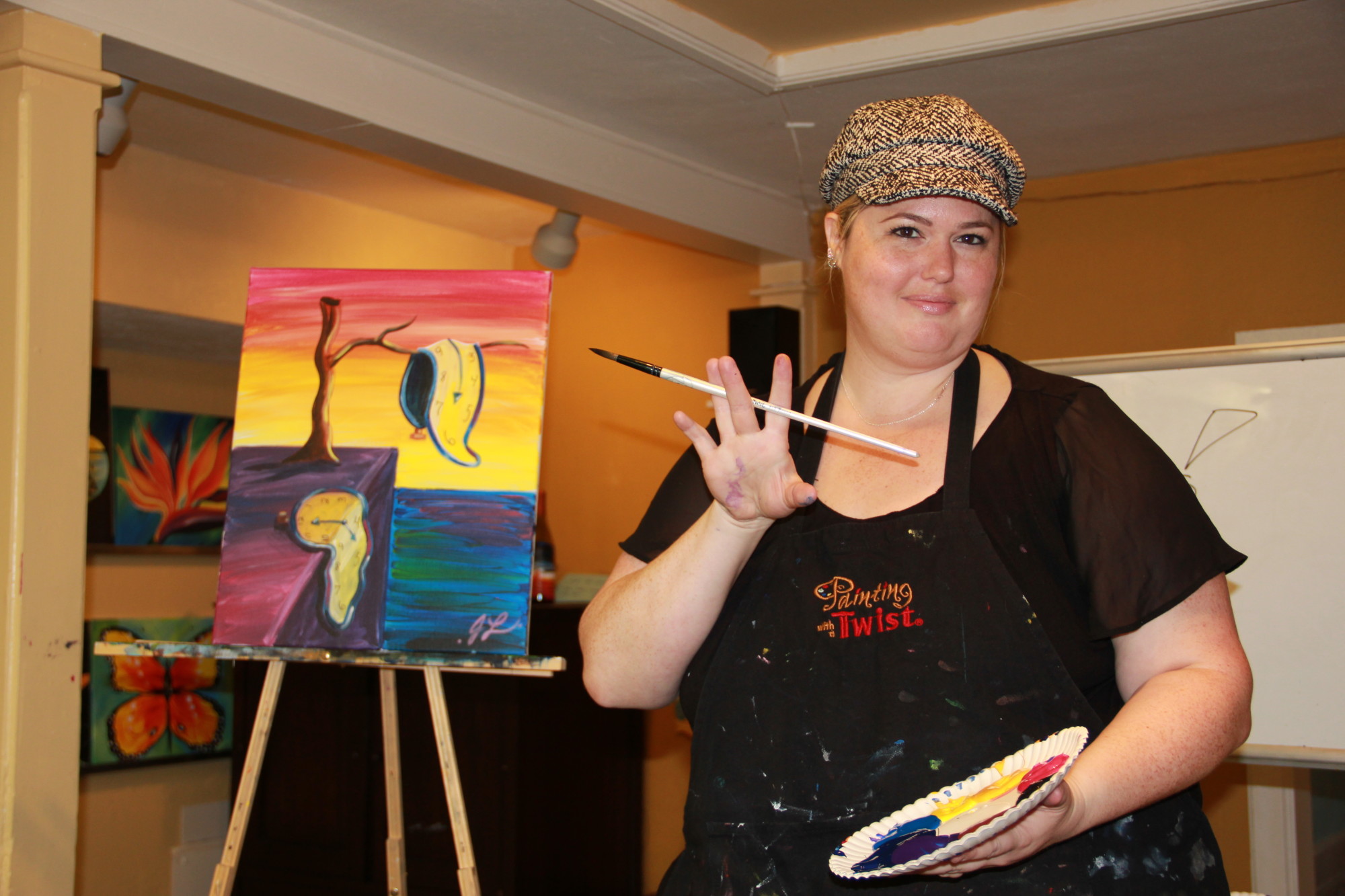 Painting with a Twist in St. Petersburg