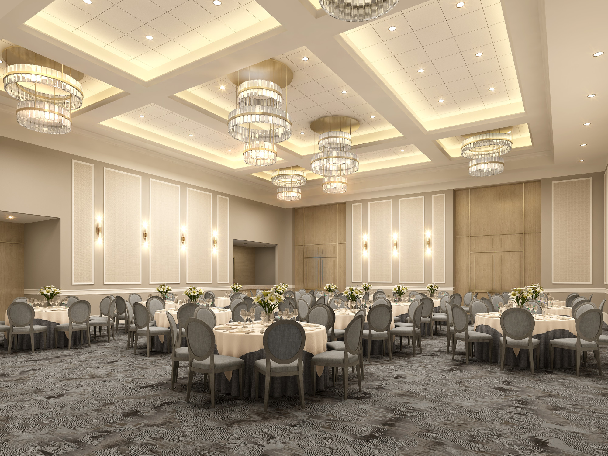 Ballroom at the Karol Hotel