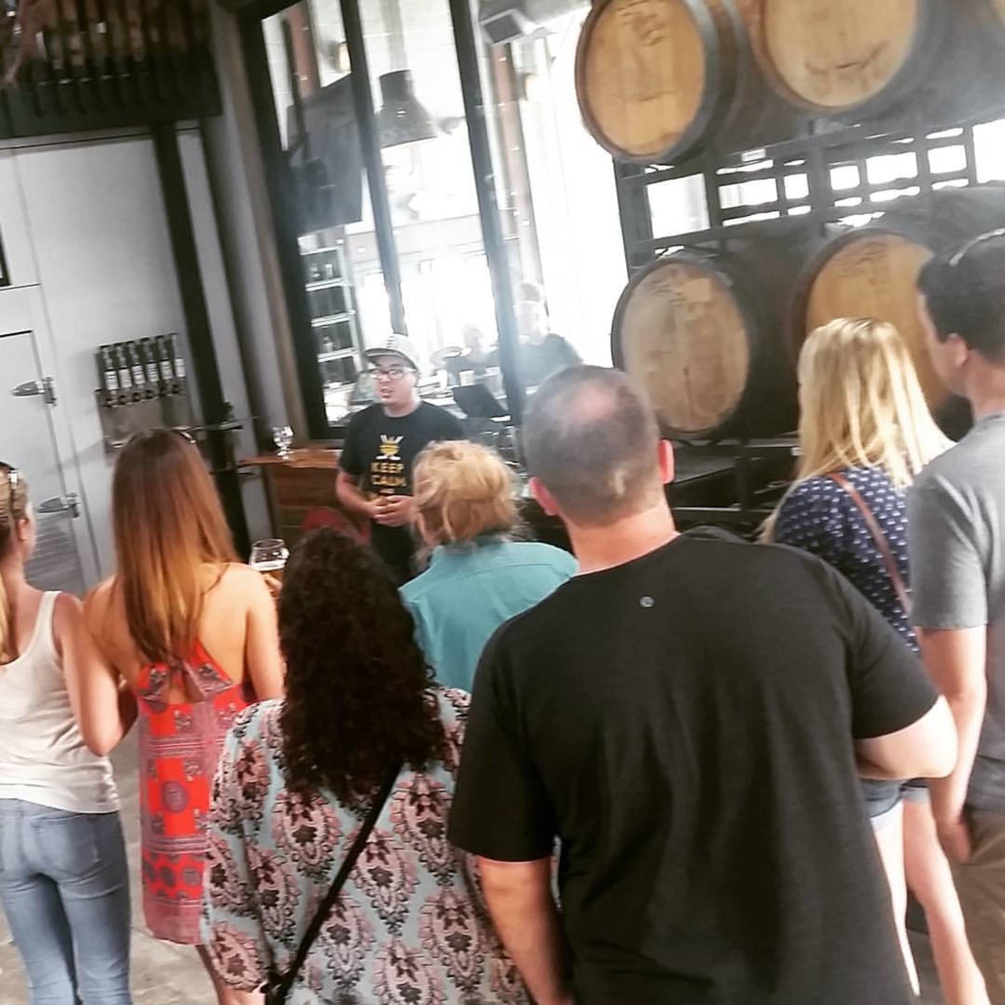 Hear about bourbon barrels & green benches!