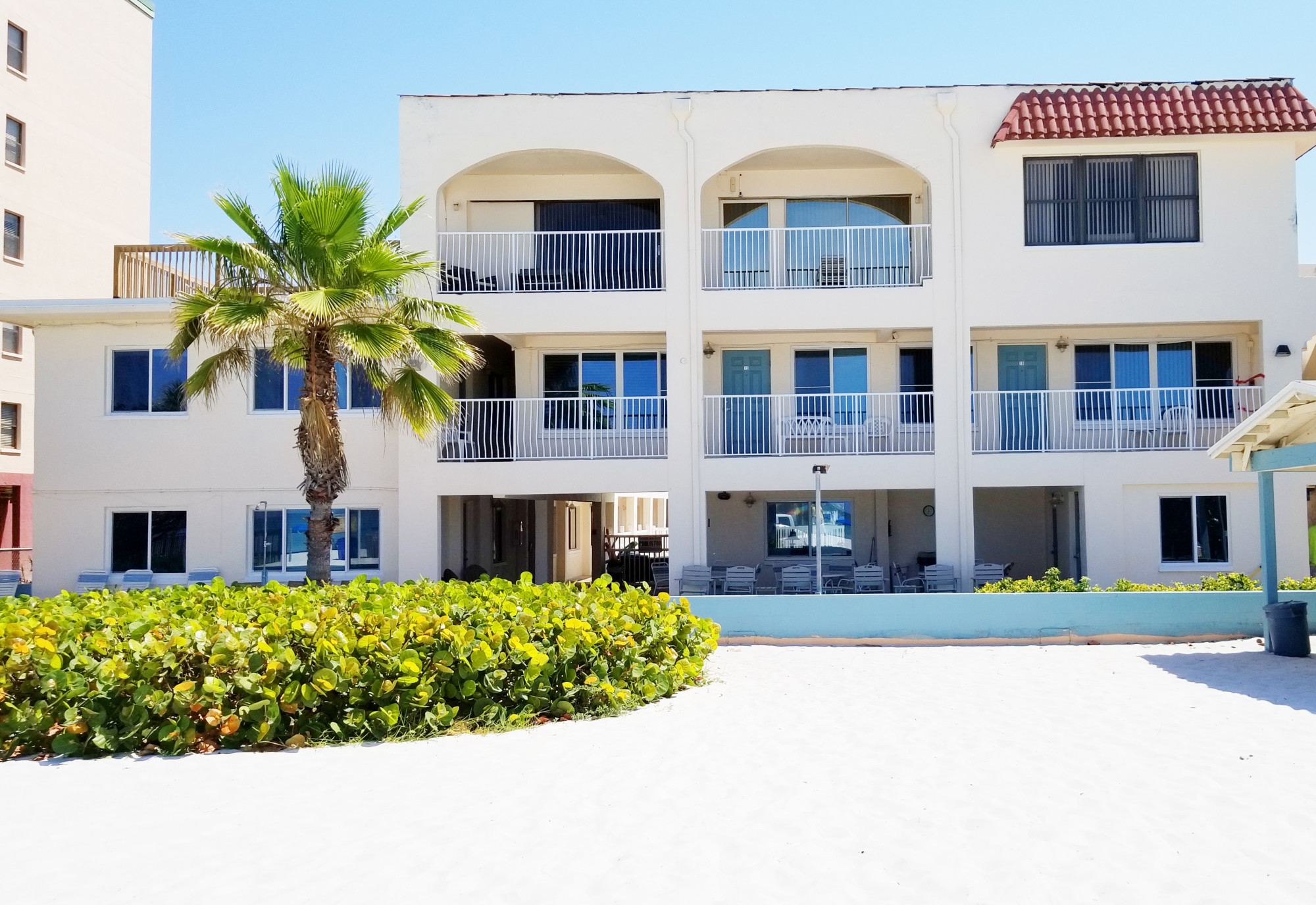 Redington Surf Resort from the beach