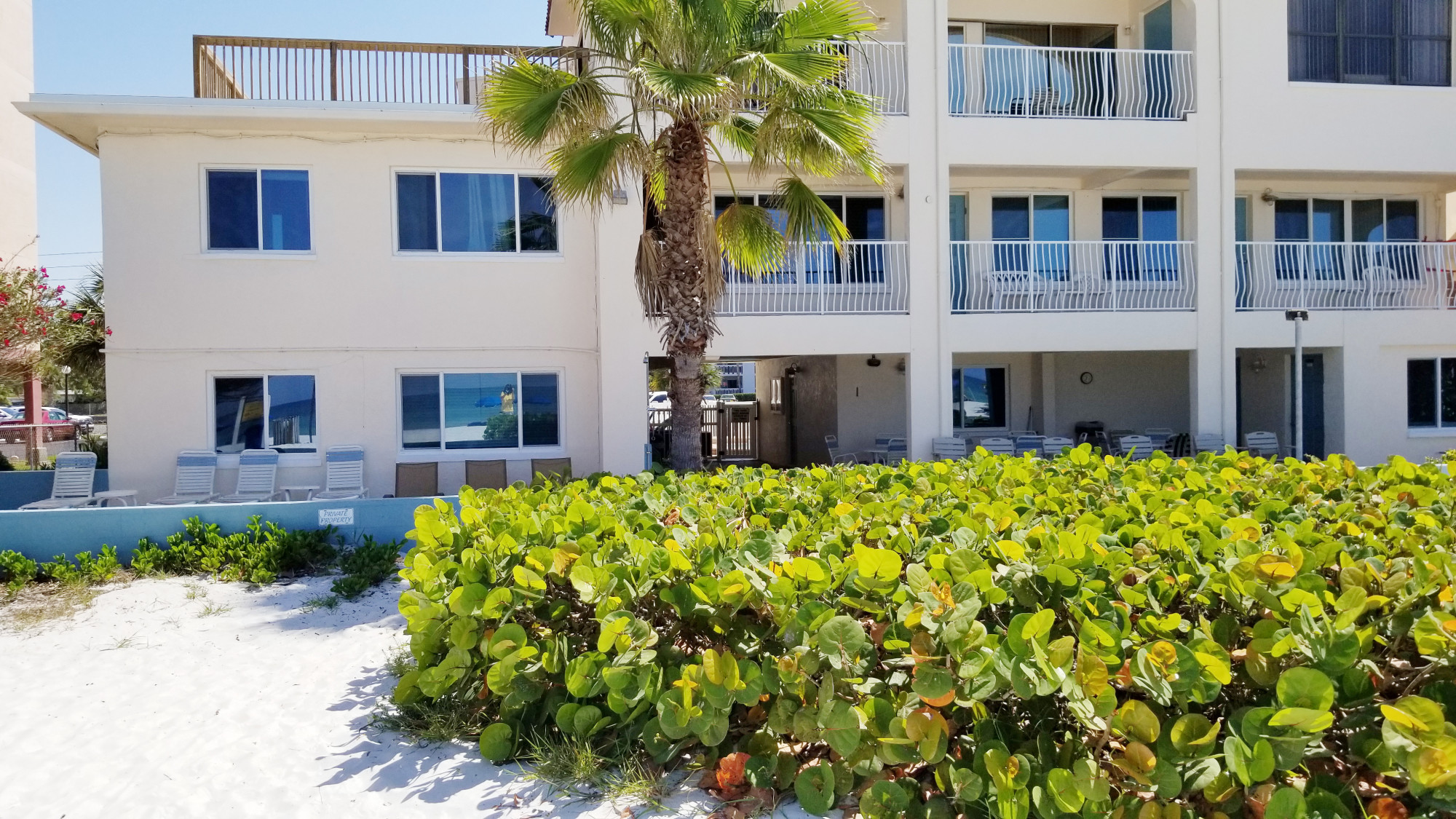 Redington Surf Resort from the beach