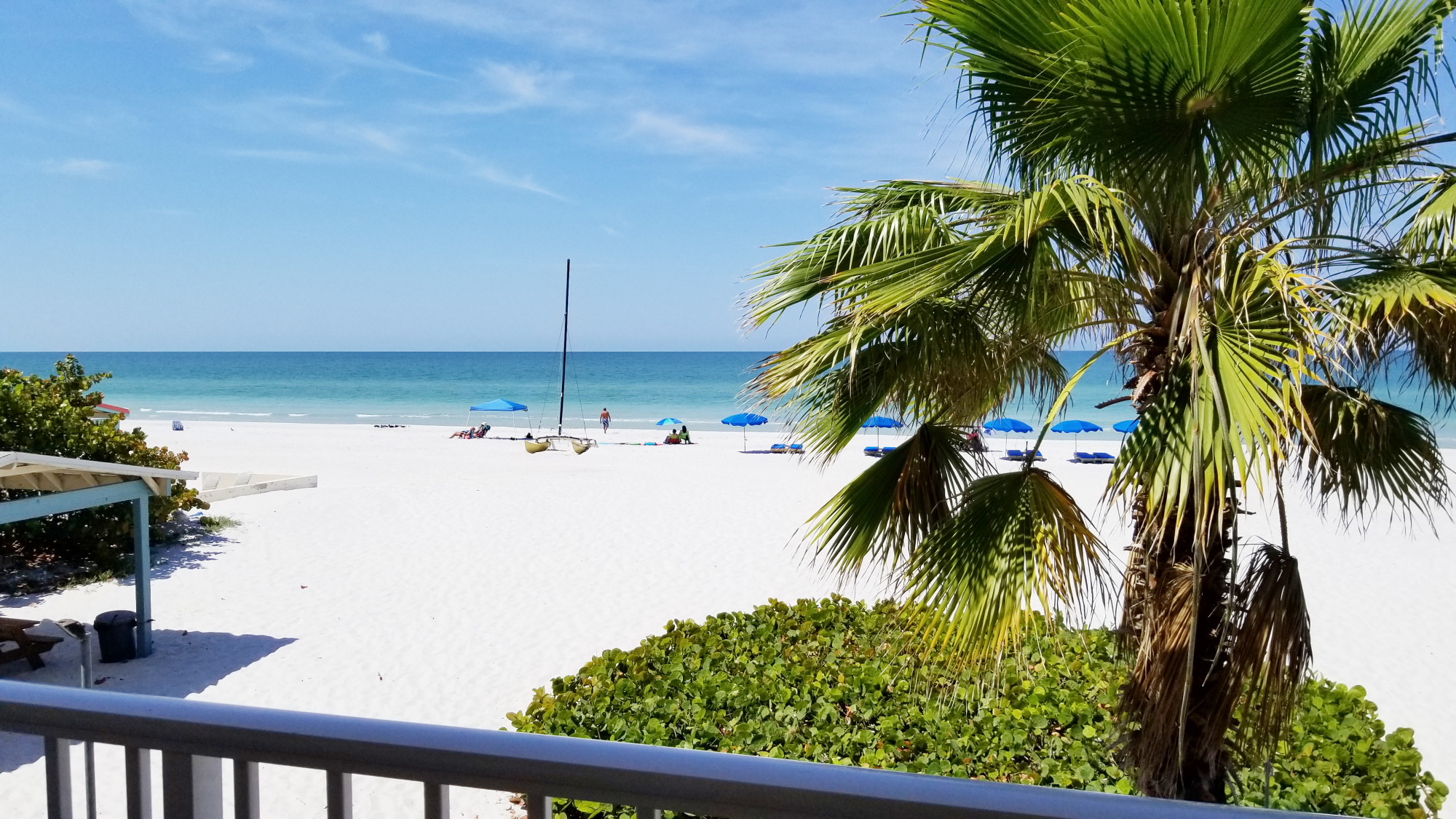 view from penthouse deck at Redington Surf Resort