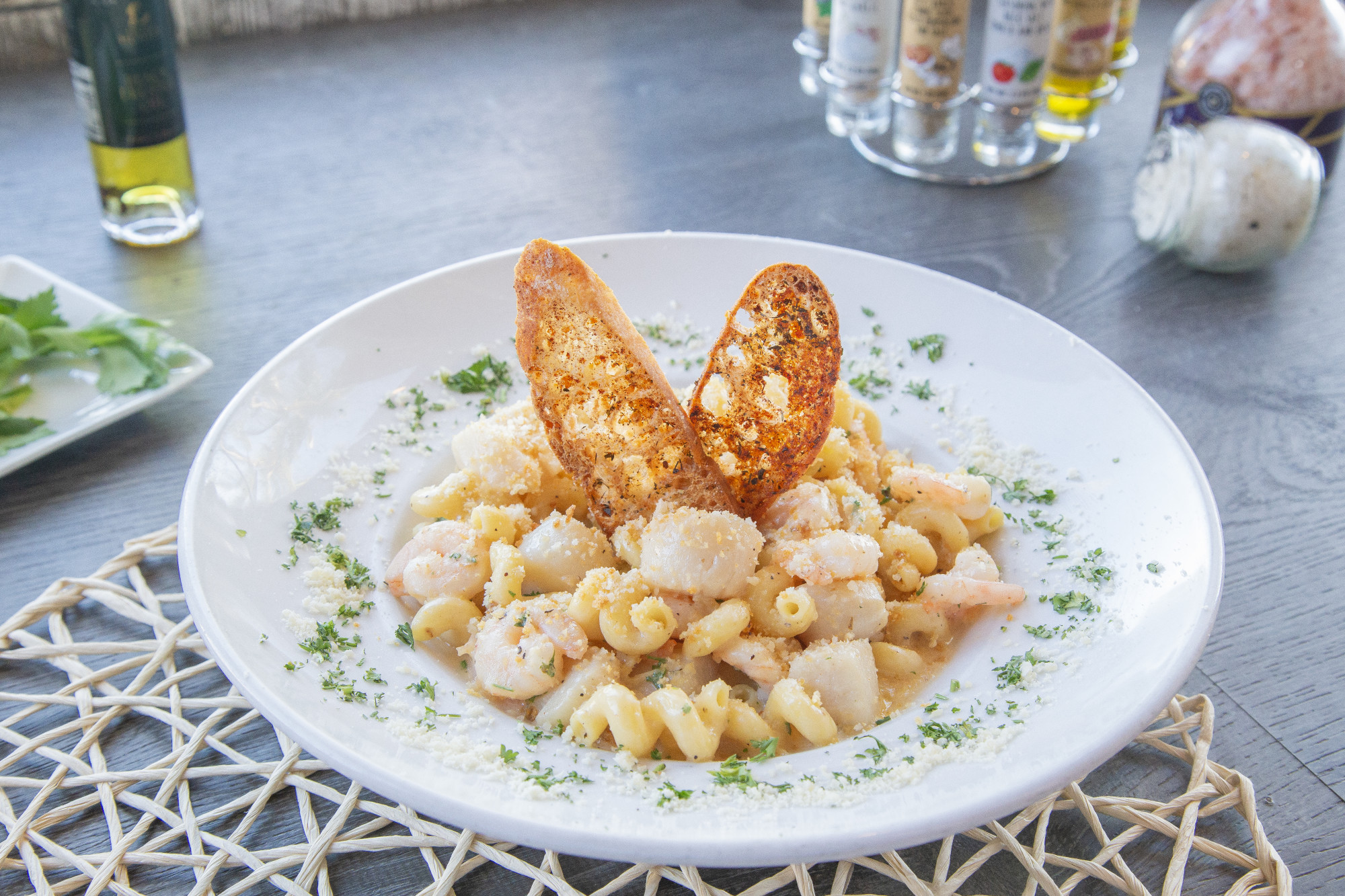 Seafood Mac and Cheese