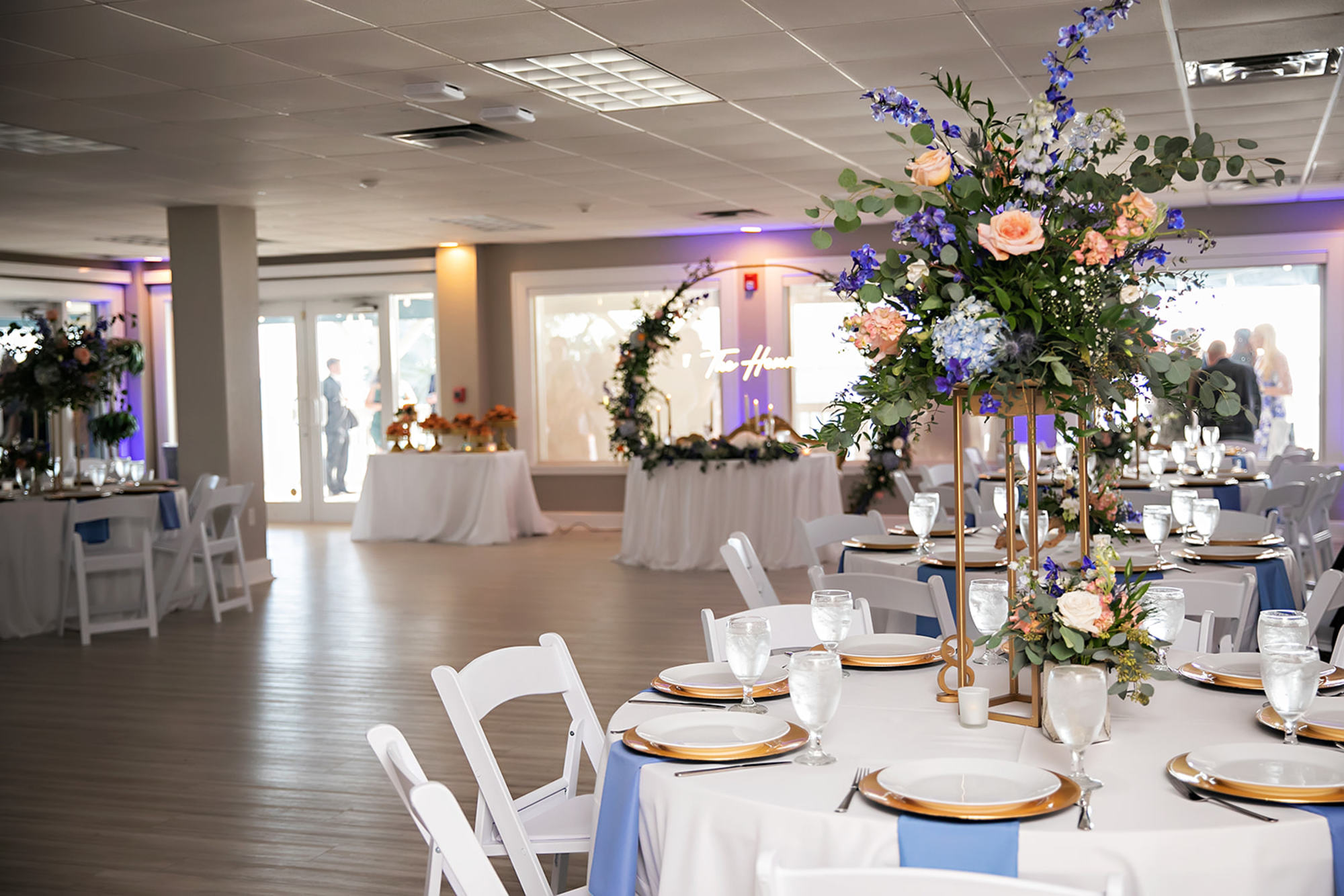 Inside Community Room Reception/LimeLight Photography