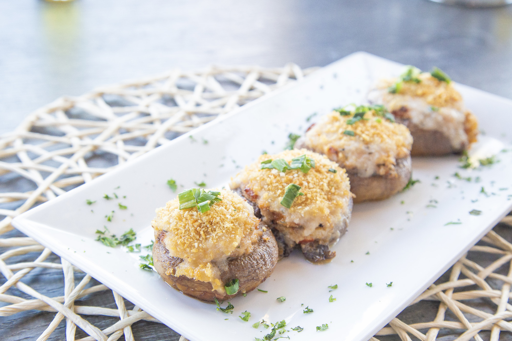 Crab Stuffed Mushrooms