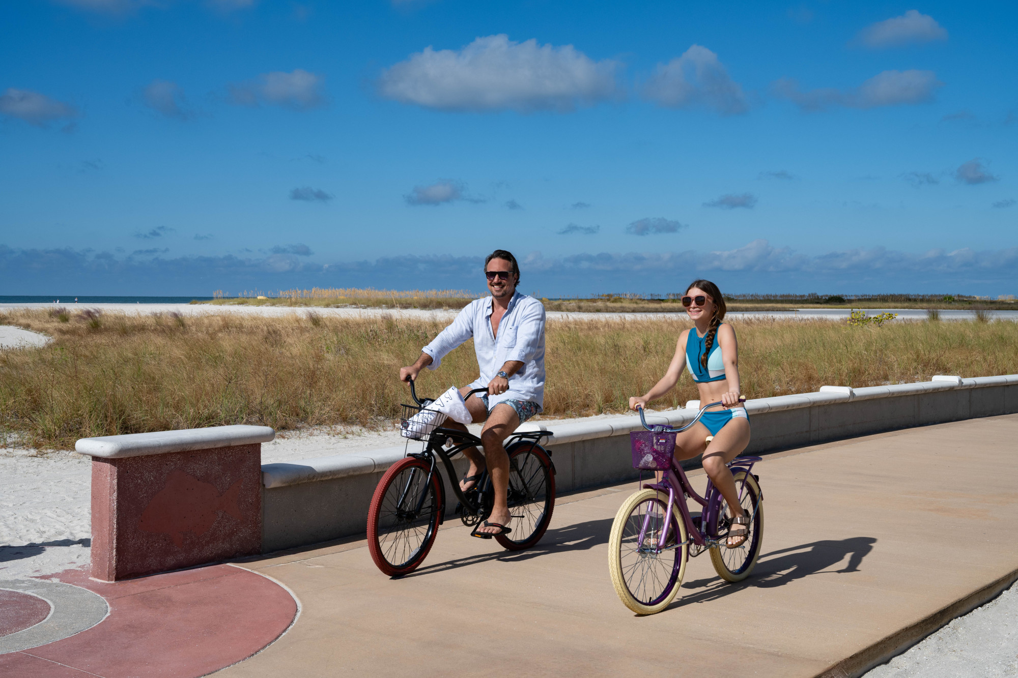 Beach Trail with Bikes