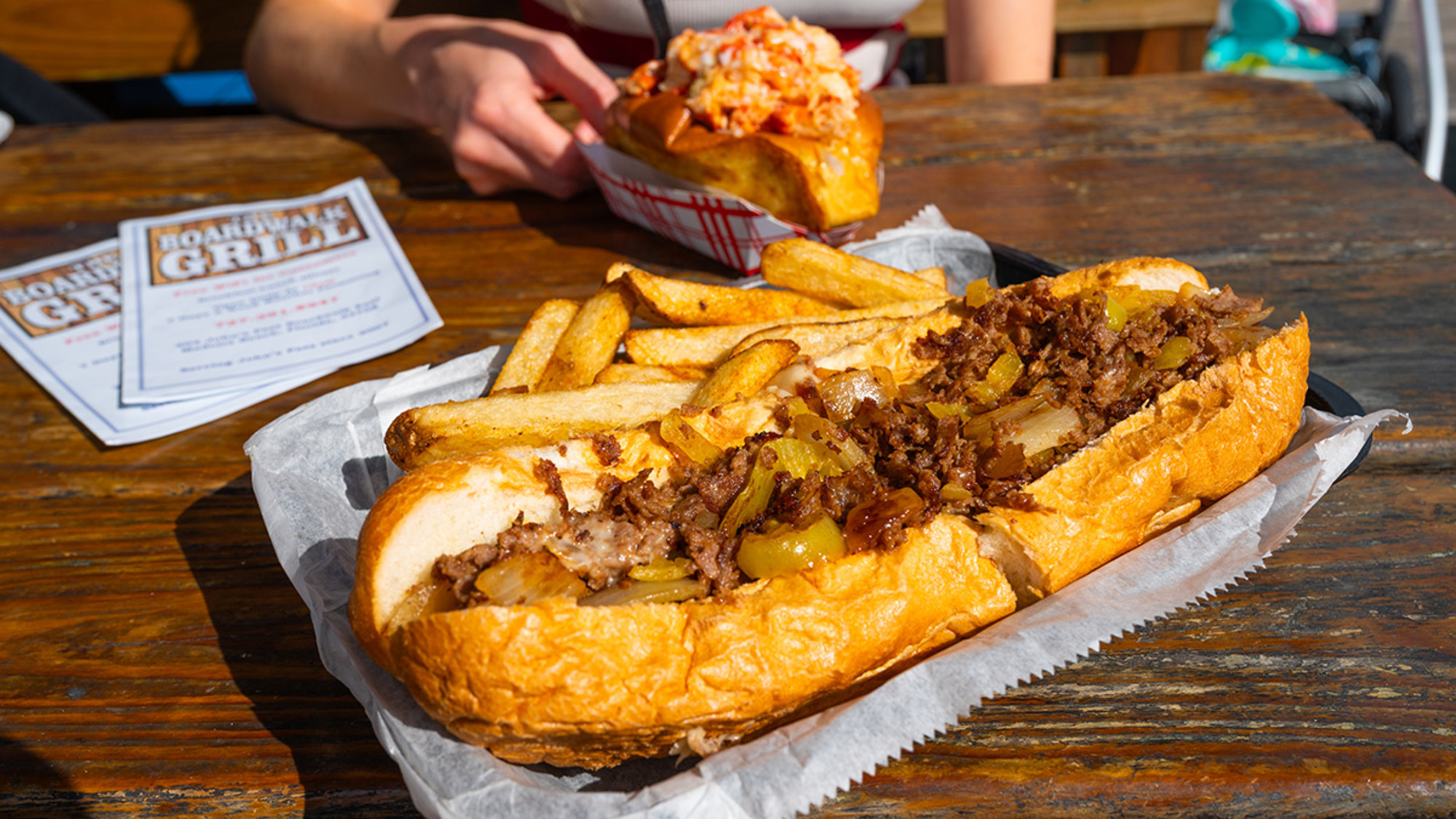 The Boardwalk Grill_Cheesesteak