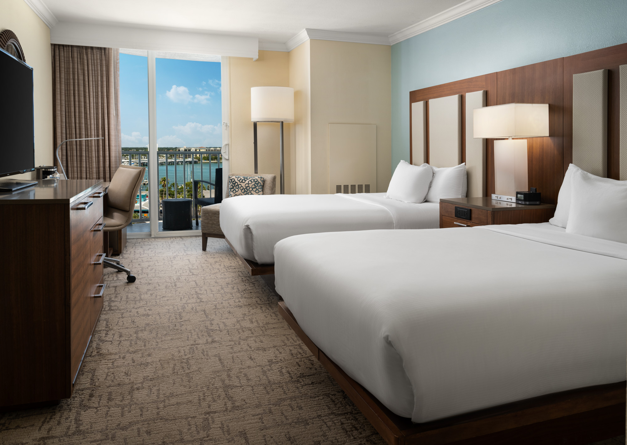 Harbor View Double Beds