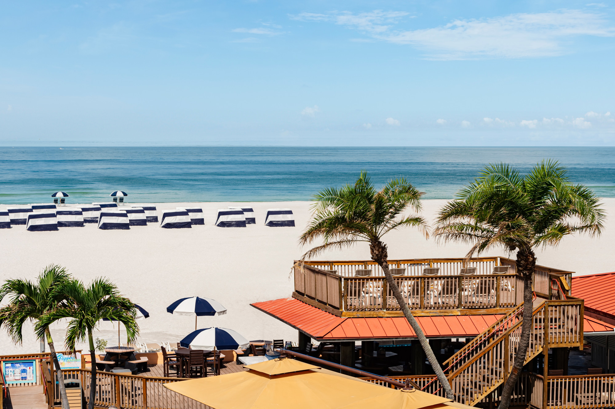 Dolphin Beach Resort St Pete Beach_Beach Sundeck_aerial