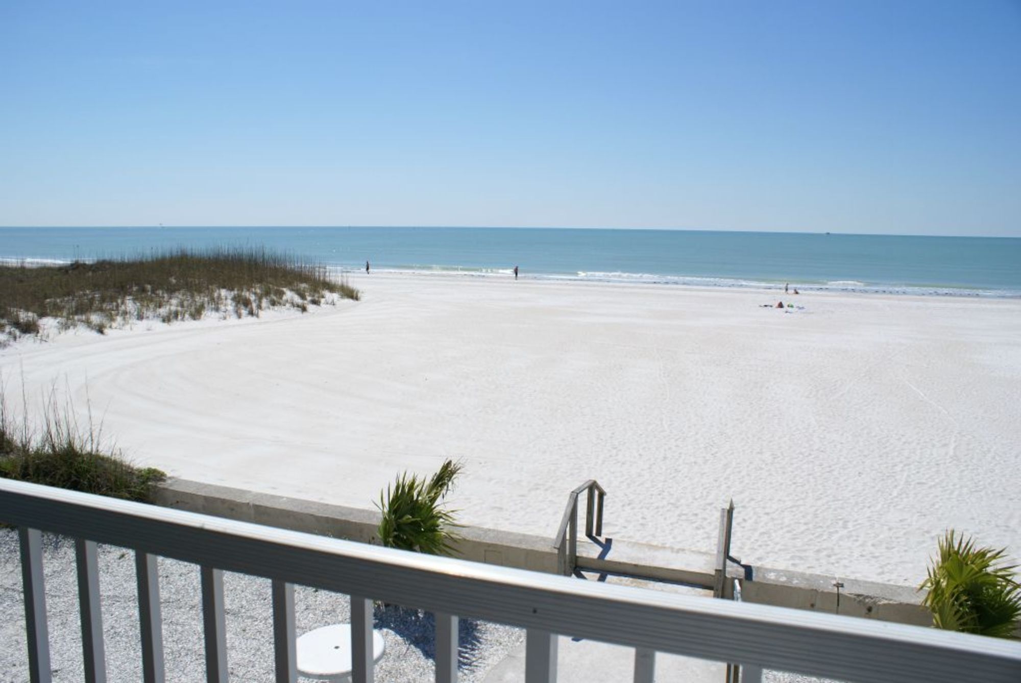 Beach Front Balcony View