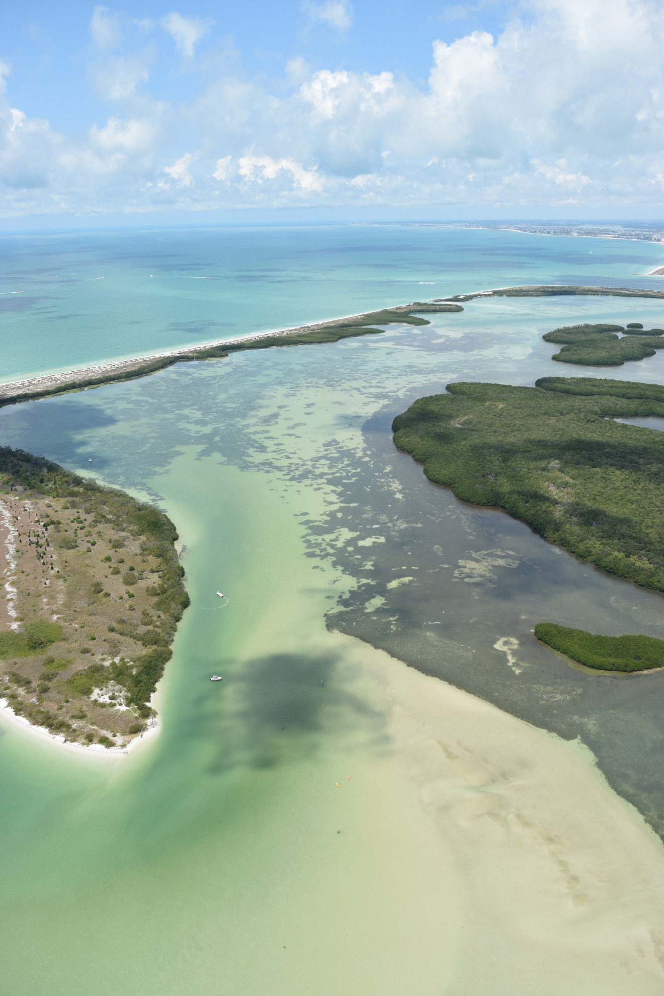 beautiful waters off of St. Petersburg, FL