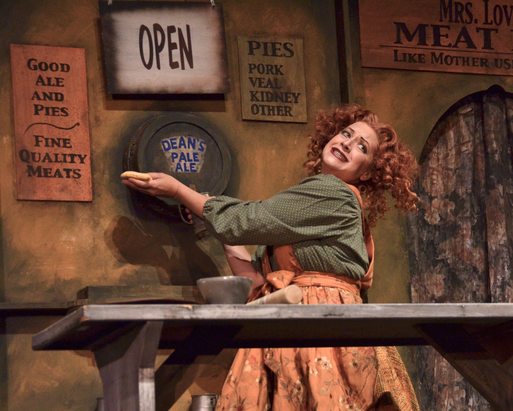 Buffy Baggott in 2012's Sweeney Todd