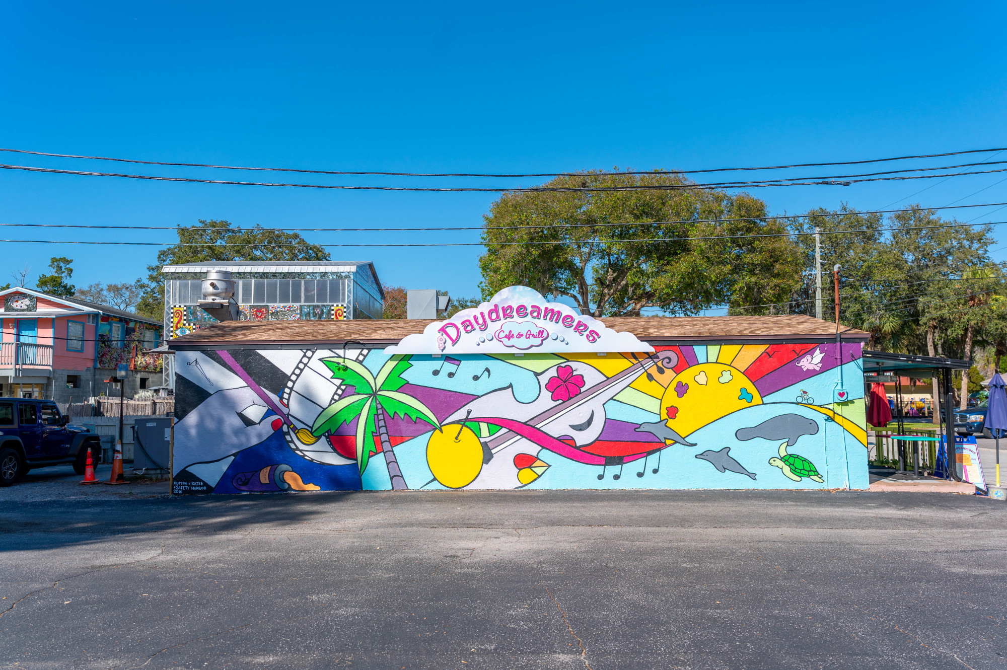 Daydreamers Cafe Mural