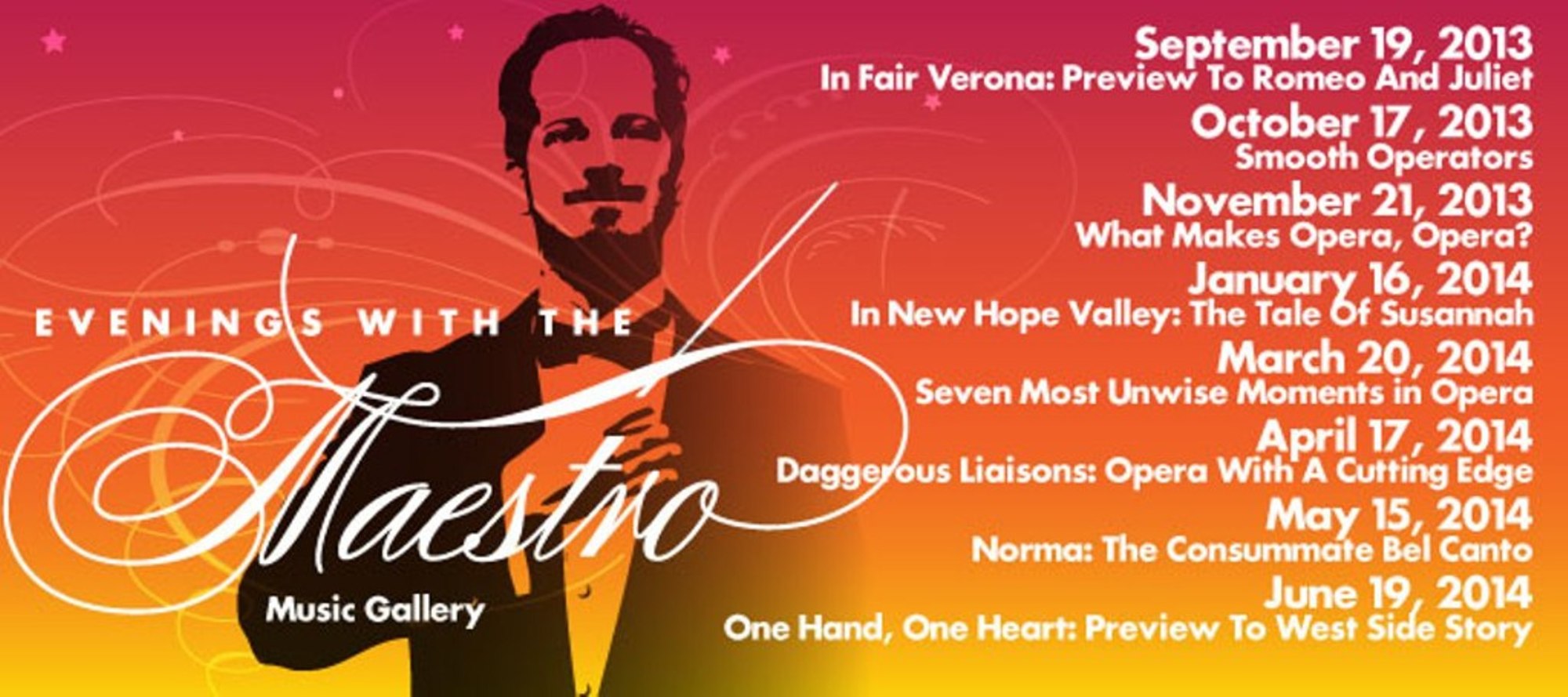 Evenings with the Maestro