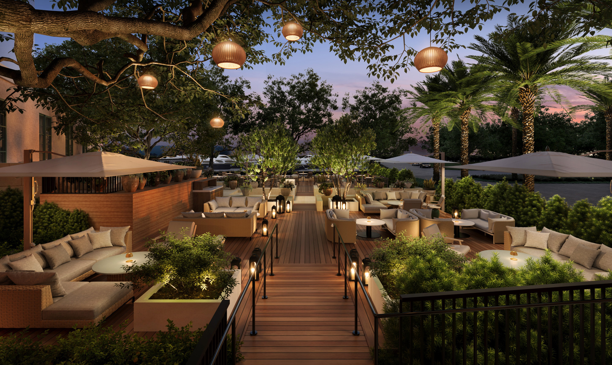 Outdoor Deck View