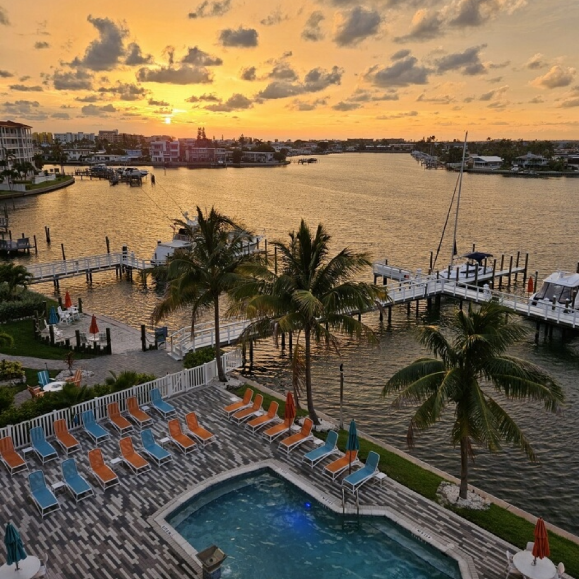 FUSION Resort Treasure Island Florida Sunset