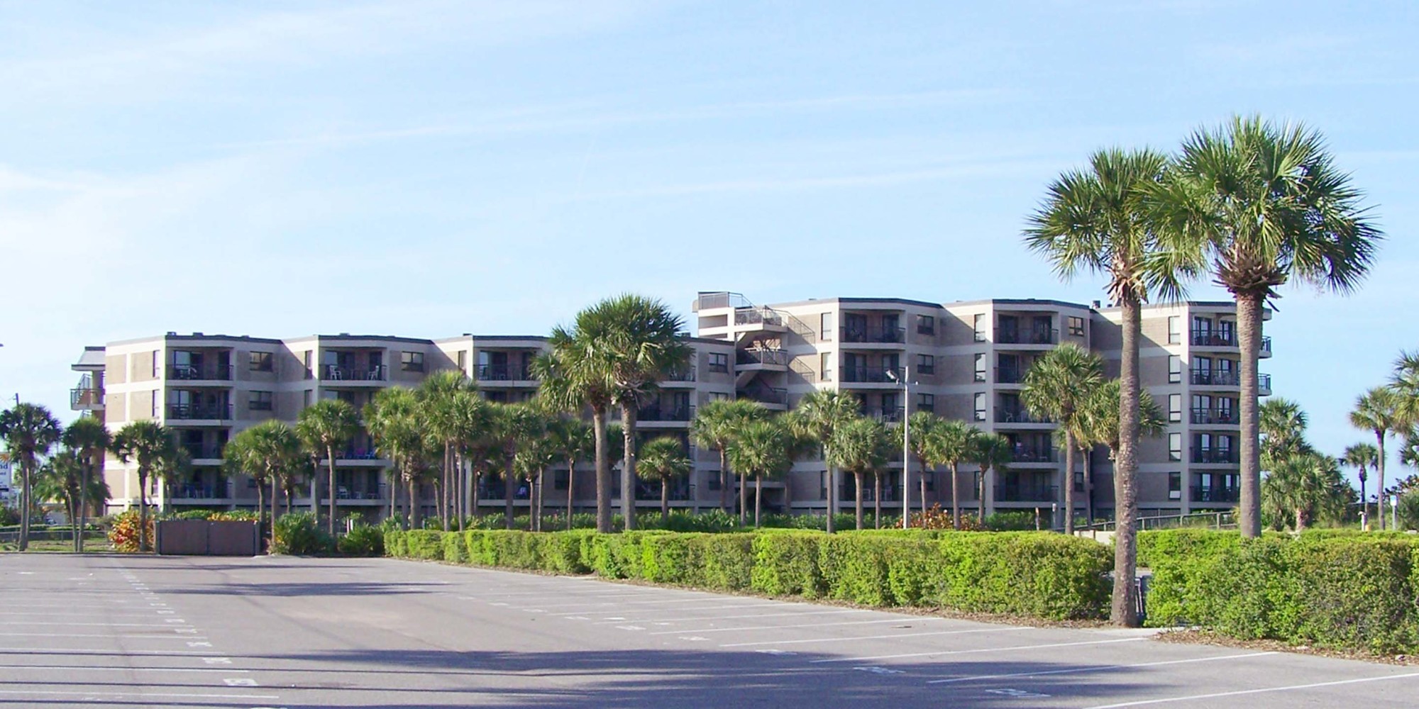 Gulf Strand Resort from the side
