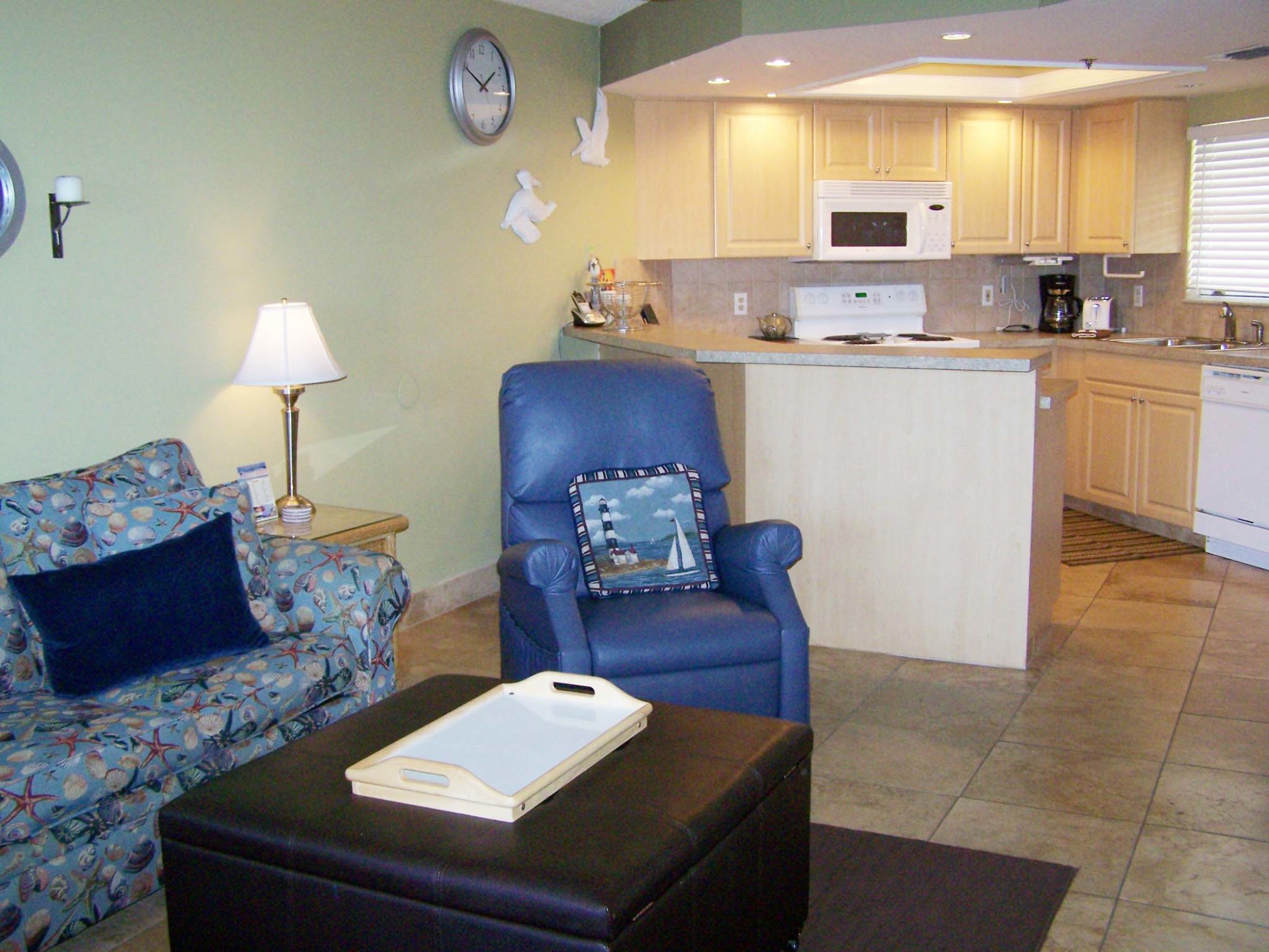 Inside condo